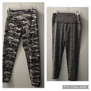 set Camouflage and Striped Leggings new american eagle aerie
